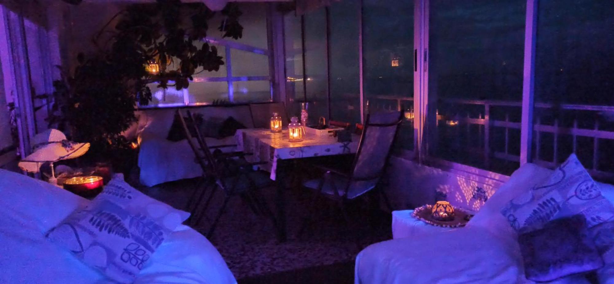 ולנסיה Blue Double Private Room At Front Beach - Habitacion Doble En La Playa מראה חיצוני תמונה