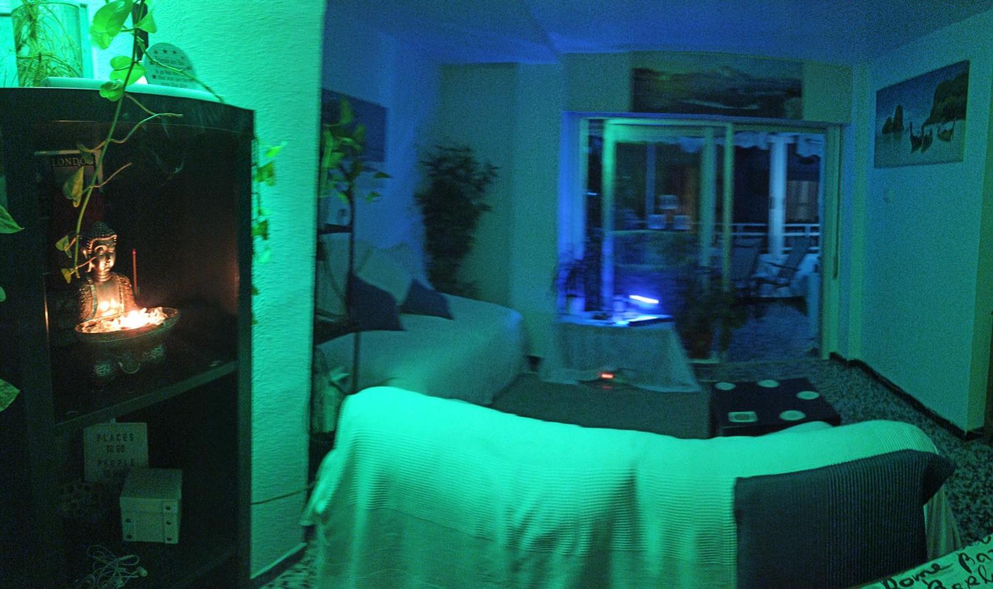 ולנסיה Blue Double Private Room At Front Beach - Habitacion Doble En La Playa מראה חיצוני תמונה